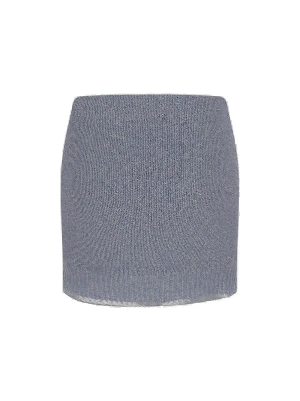 Jacquemus Asymmetrical Hem High Waist Skirt