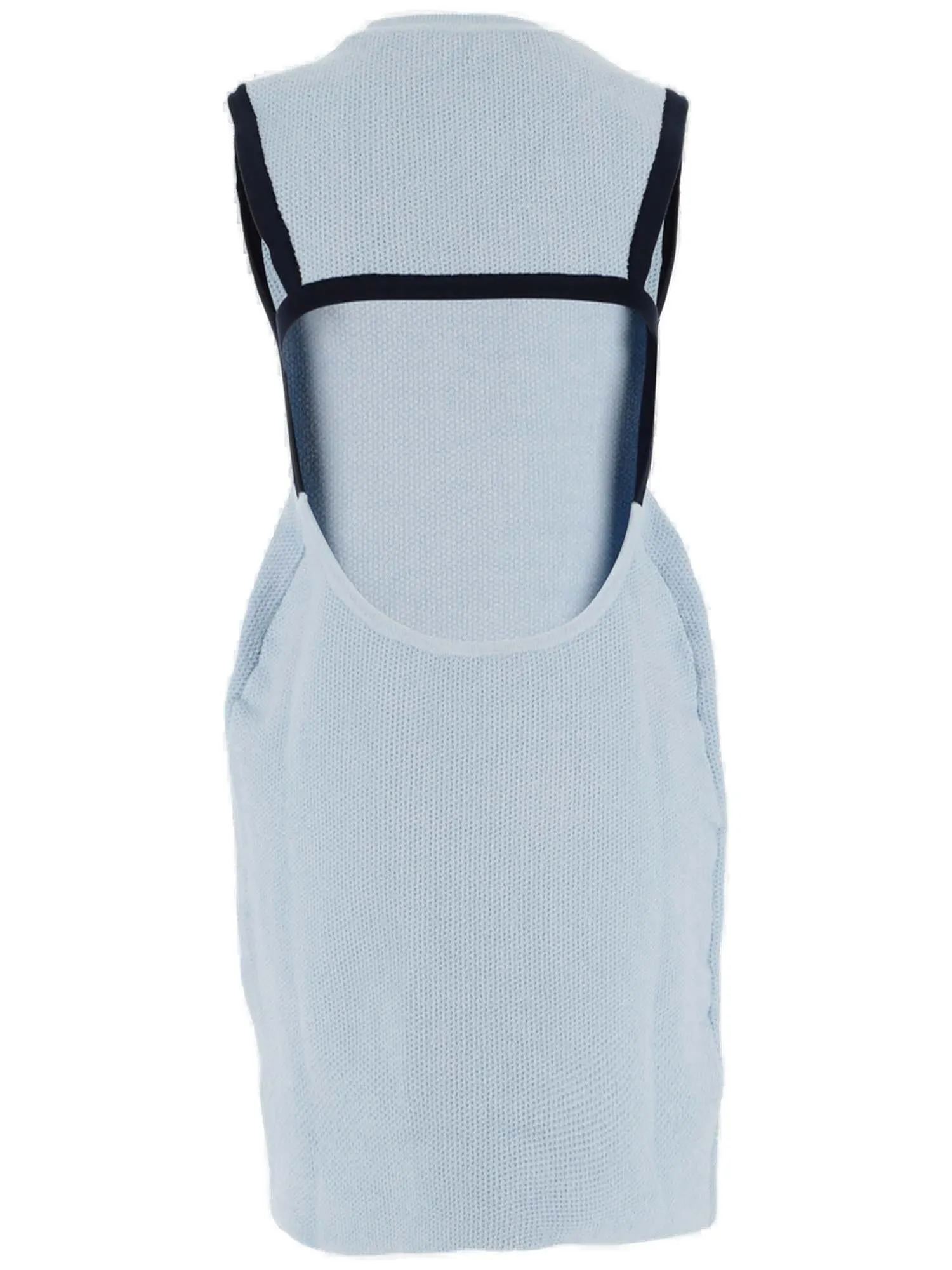 Jacquemus Open Back Crewneck Sleeveless Dress