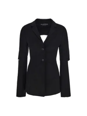 Jacquemus Single-Breasted Backless Jacket