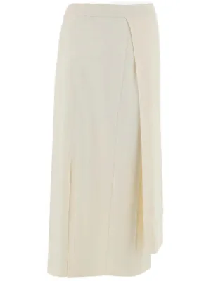 Jil Sander Asymmetrical Midi Skirt