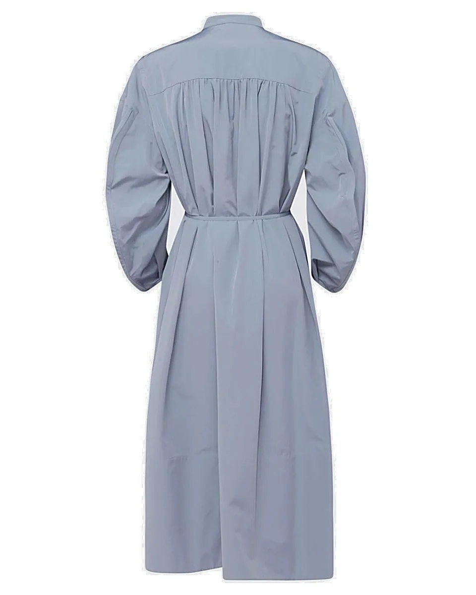 Jil Sander Band-Collar Shirt Dress
