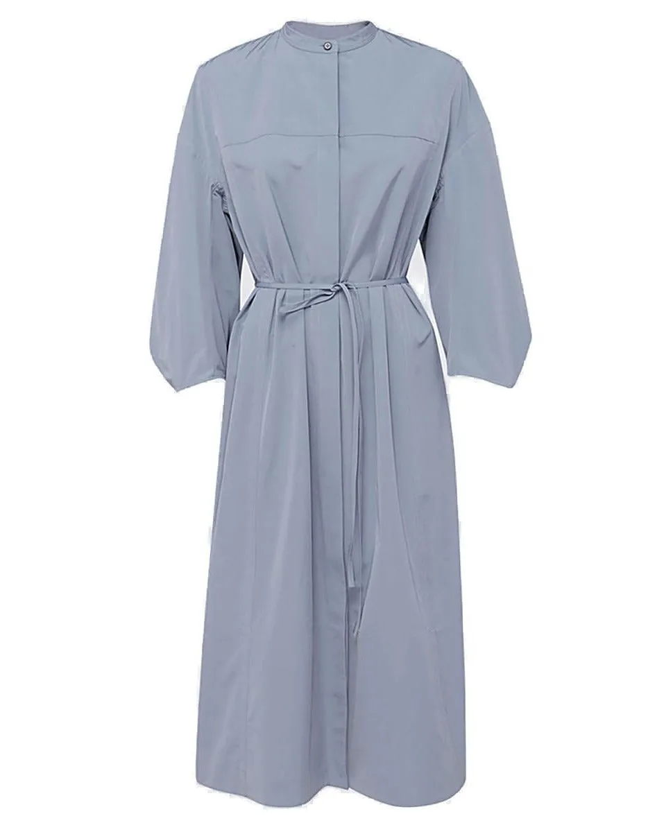 Jil Sander Band-Collar Shirt Dress