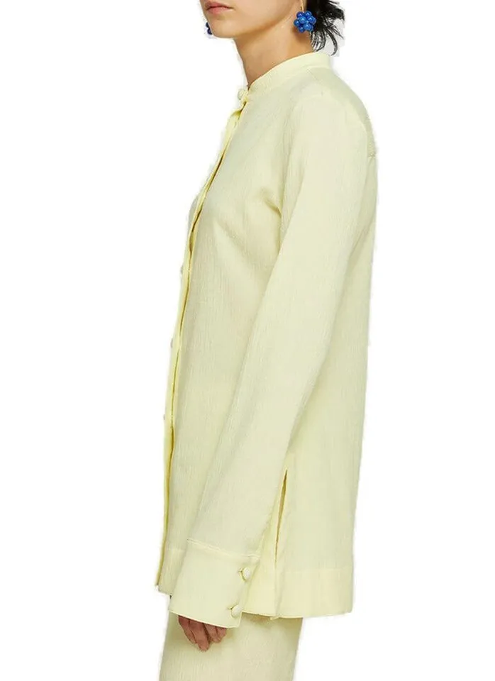 Jil Sander Button-Down Long-Sleeved Shirt