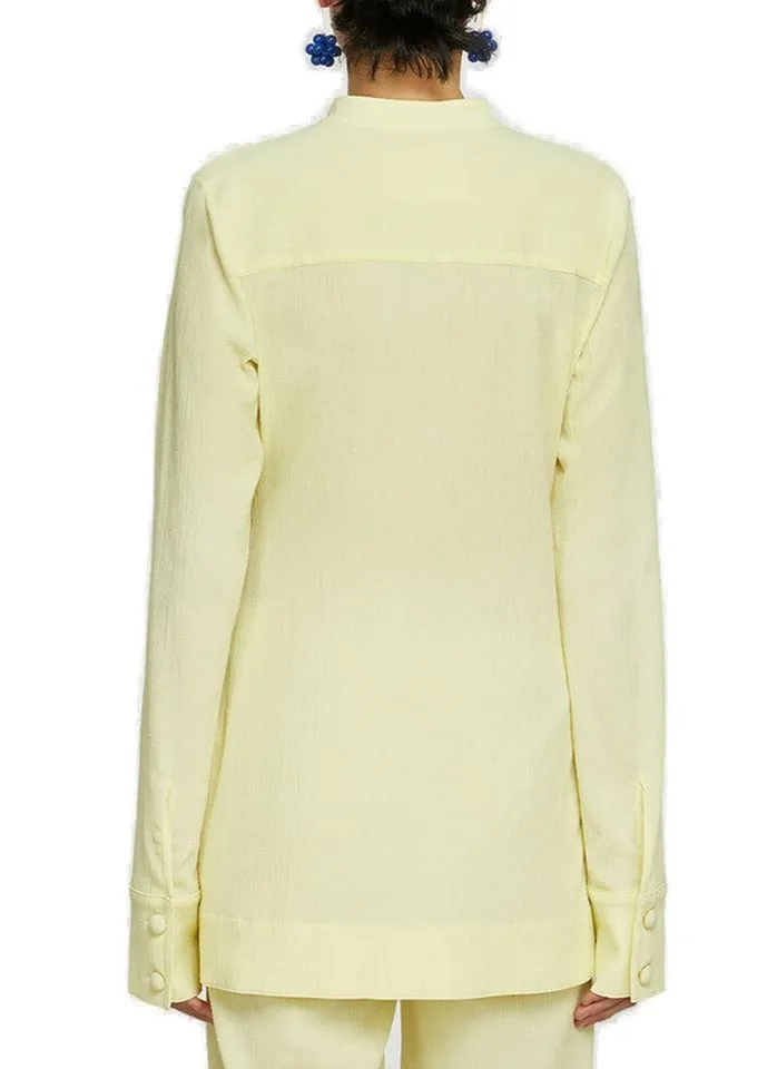Jil Sander Button-Down Long-Sleeved Shirt
