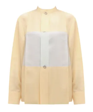 Jil Sander Colour-Block Straight Hem Shirt
