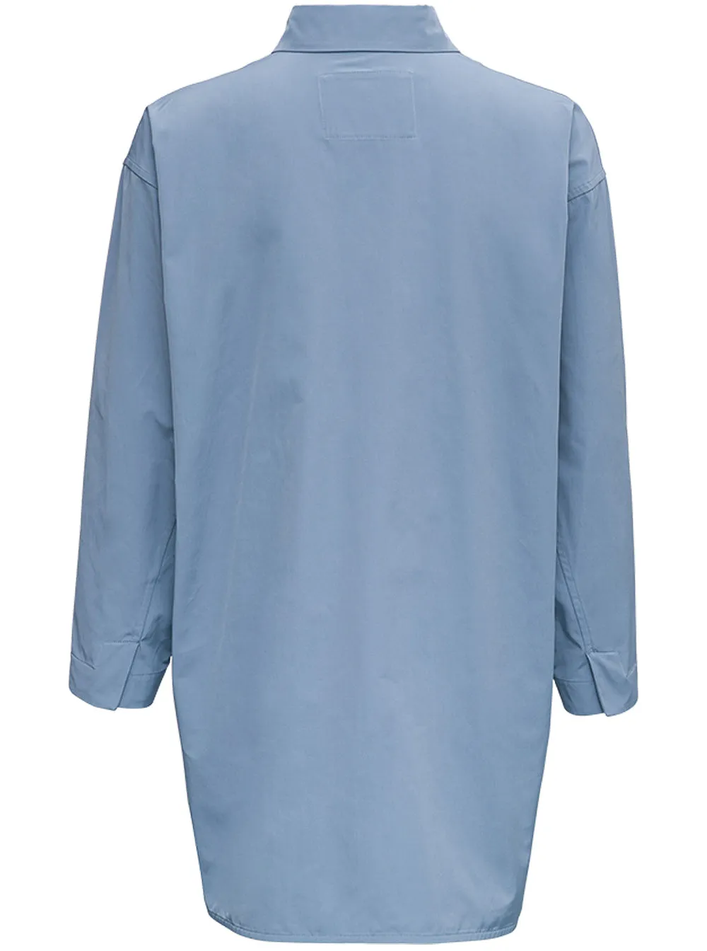 Jil Sander Curved Hem Long-Sleeved Shirt