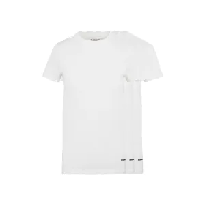 Jil Sander Logo Patch Three Pack T-Shirt