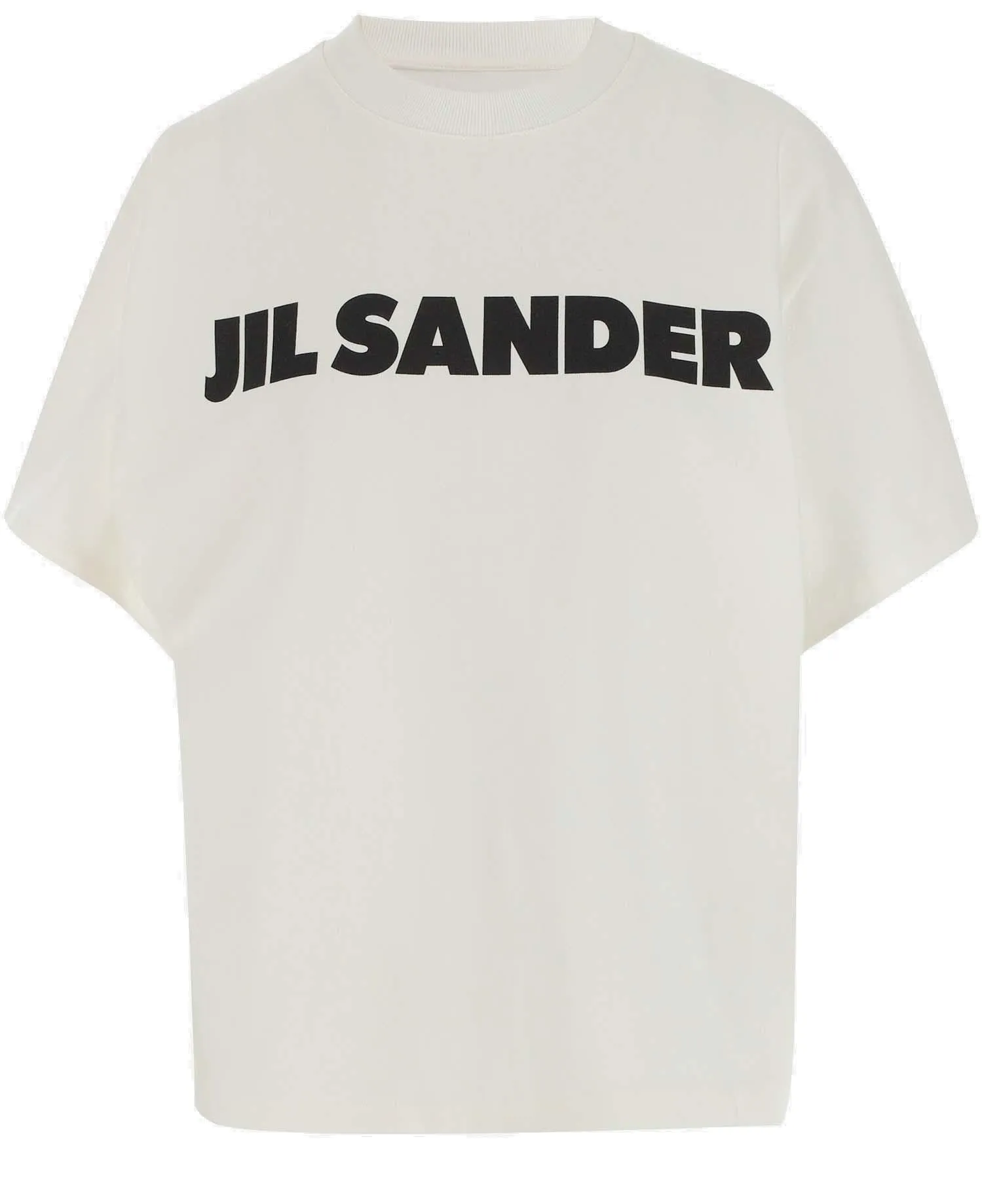 Jil Sander Logo Print Oversized T-Shirt