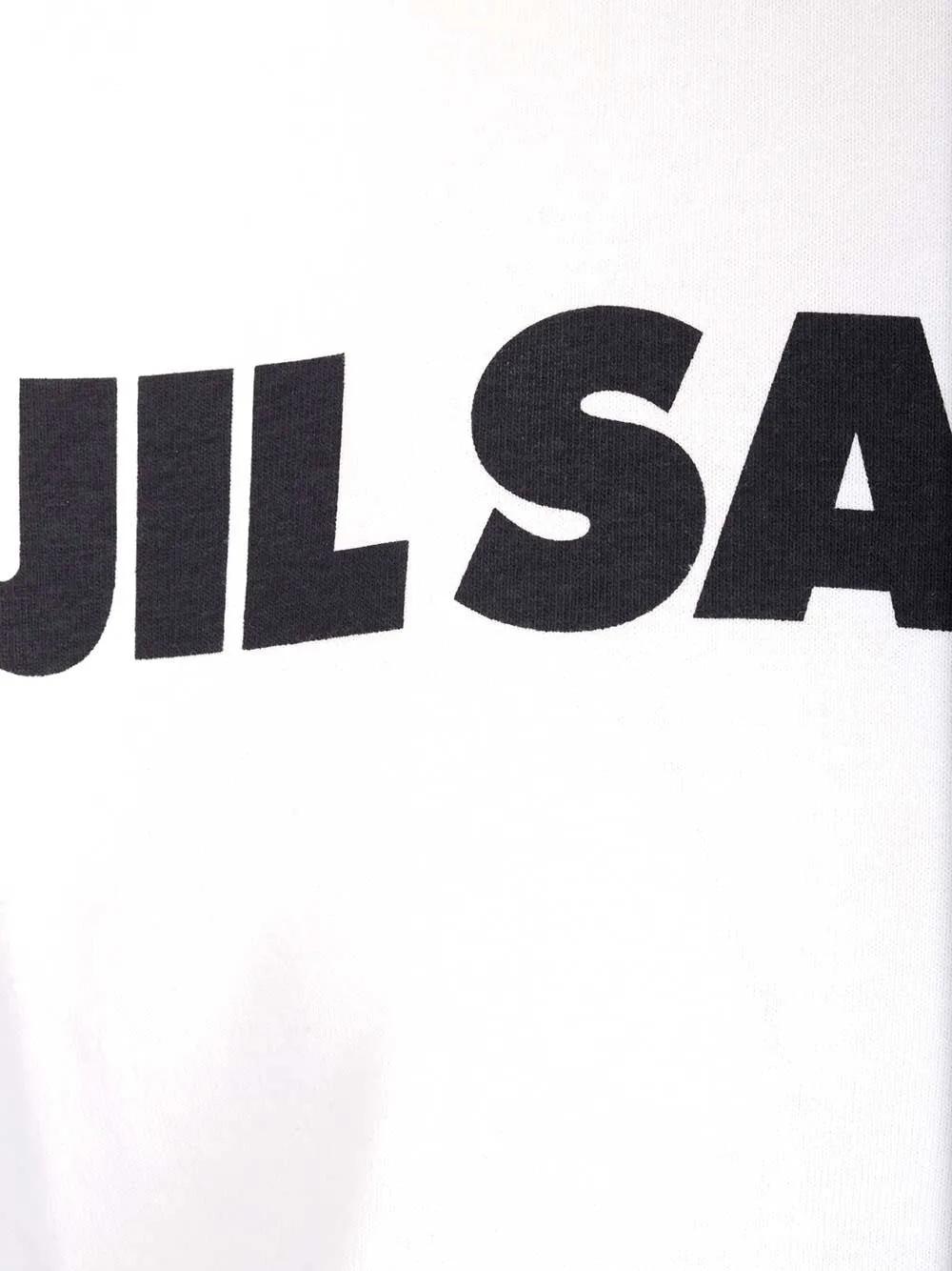 Jil Sander Logo Printed Crewneck T-Shirt