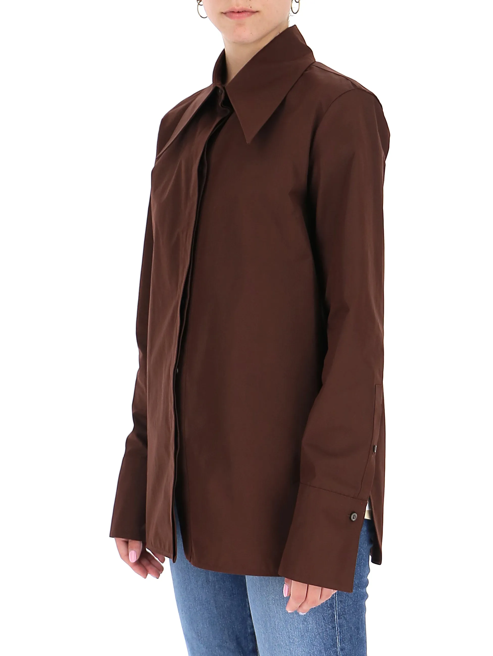 Jil Sander Long-Sleeved Buttoned Shirt