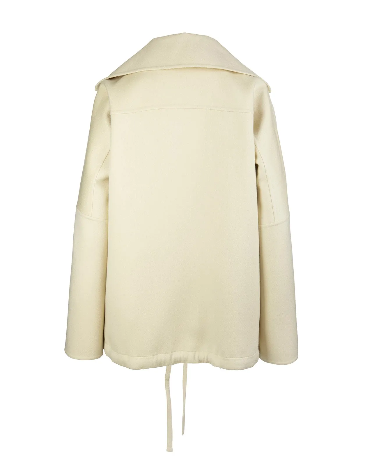Jil Sander Shirt Collar Zipped Coat