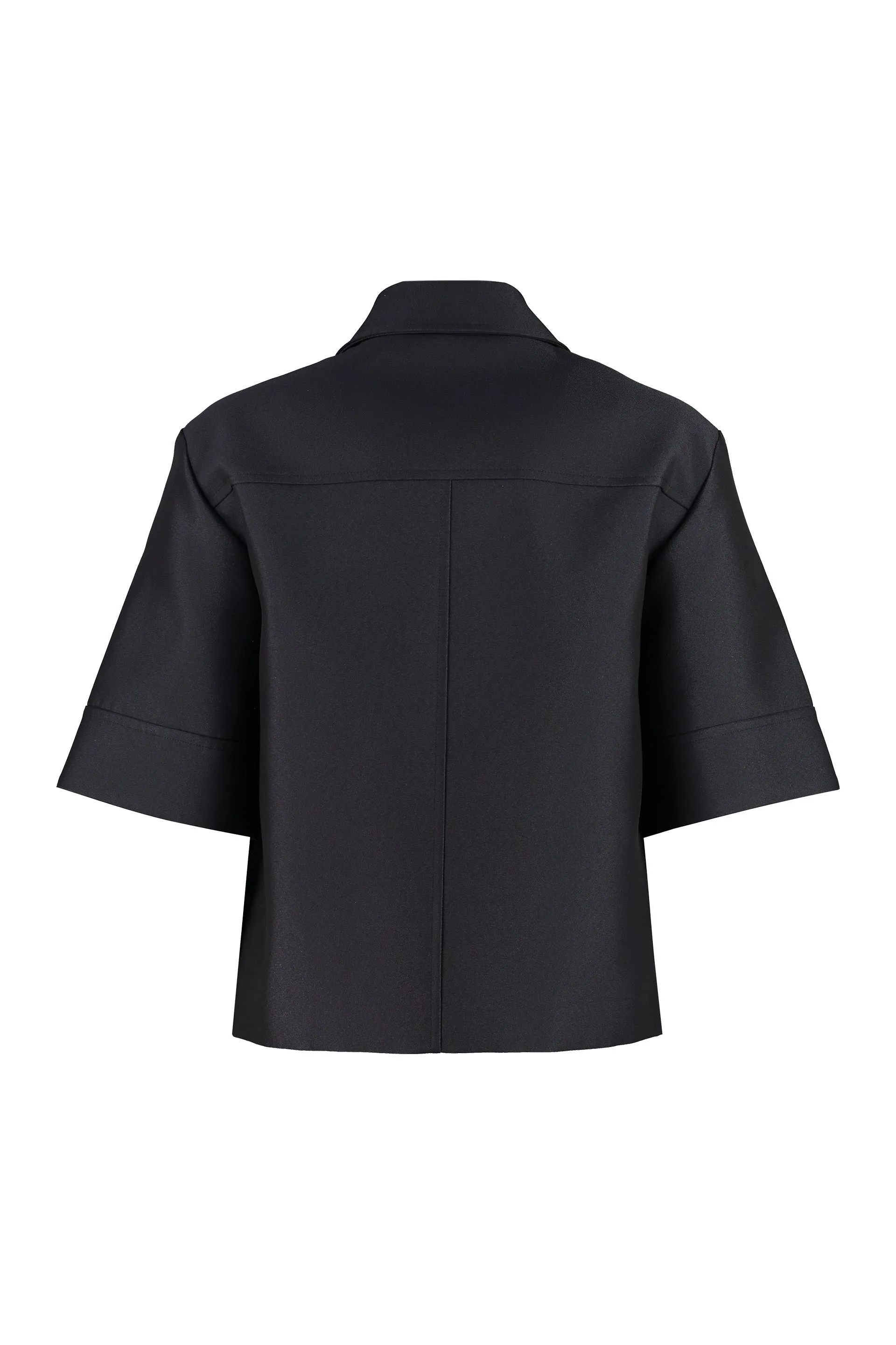 Jil Sander Short-Sleeve Cropped Jacket
