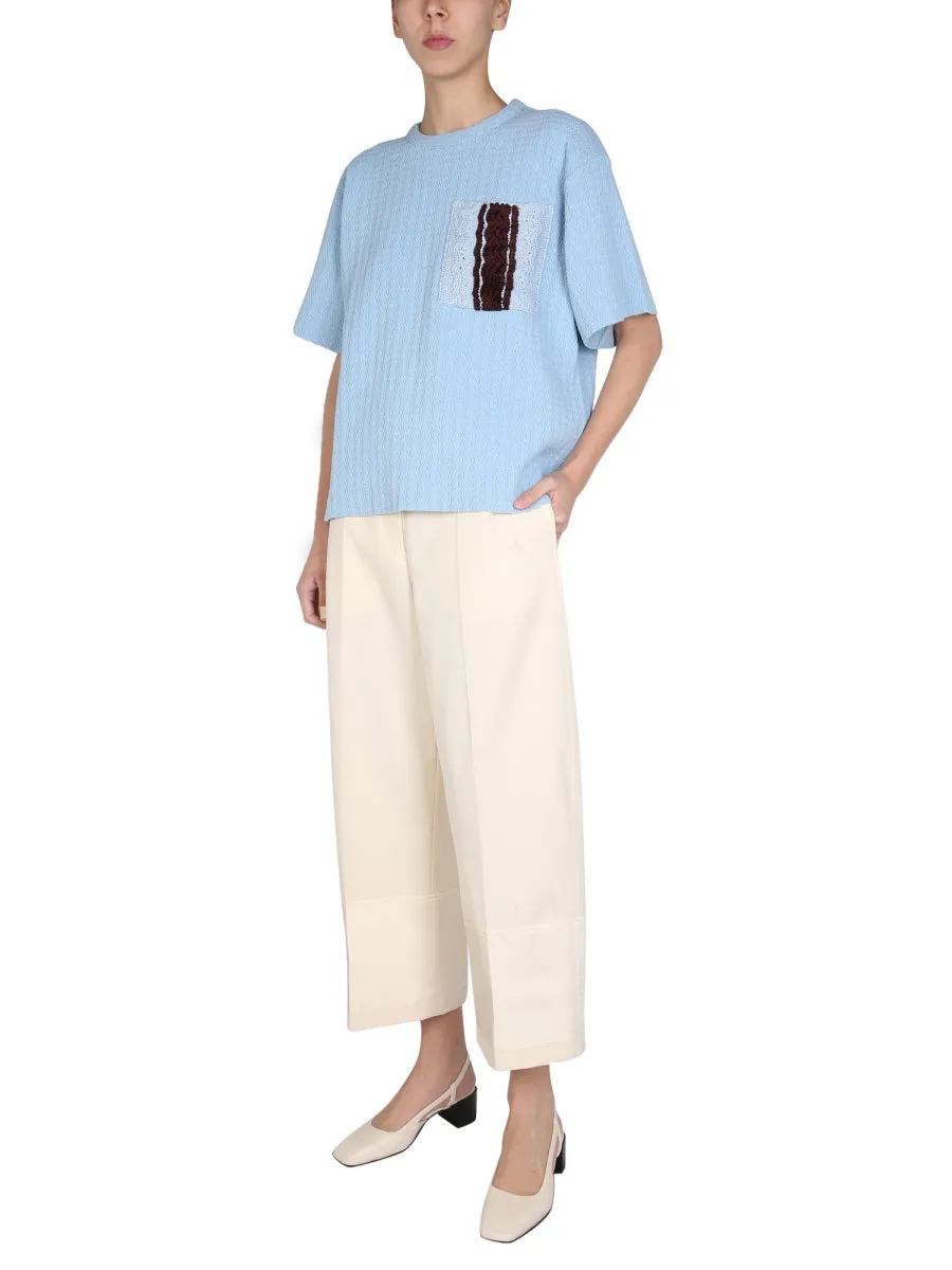 Jil Sander Short-Sleeved Crewneck T-Shirt