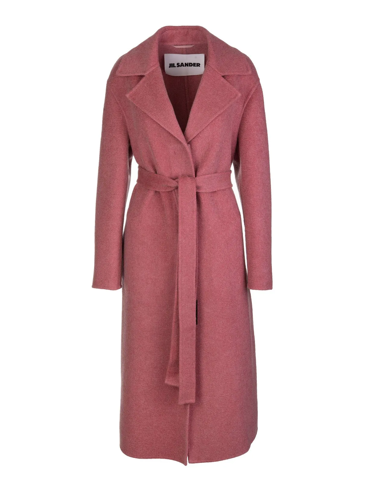 Jil Sander Single Breasted Tie-Waist Coat