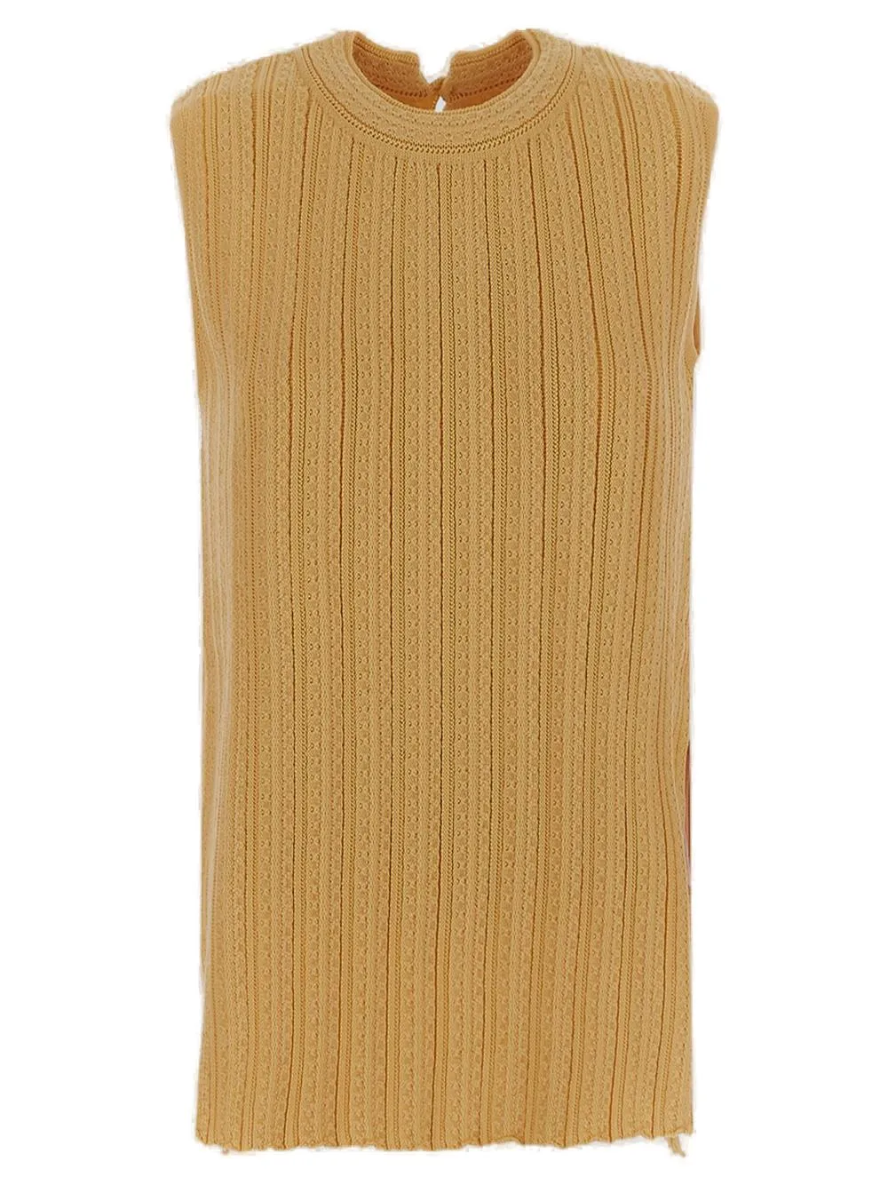 Jil Sander Sleeveless Crewneck Knitted Top