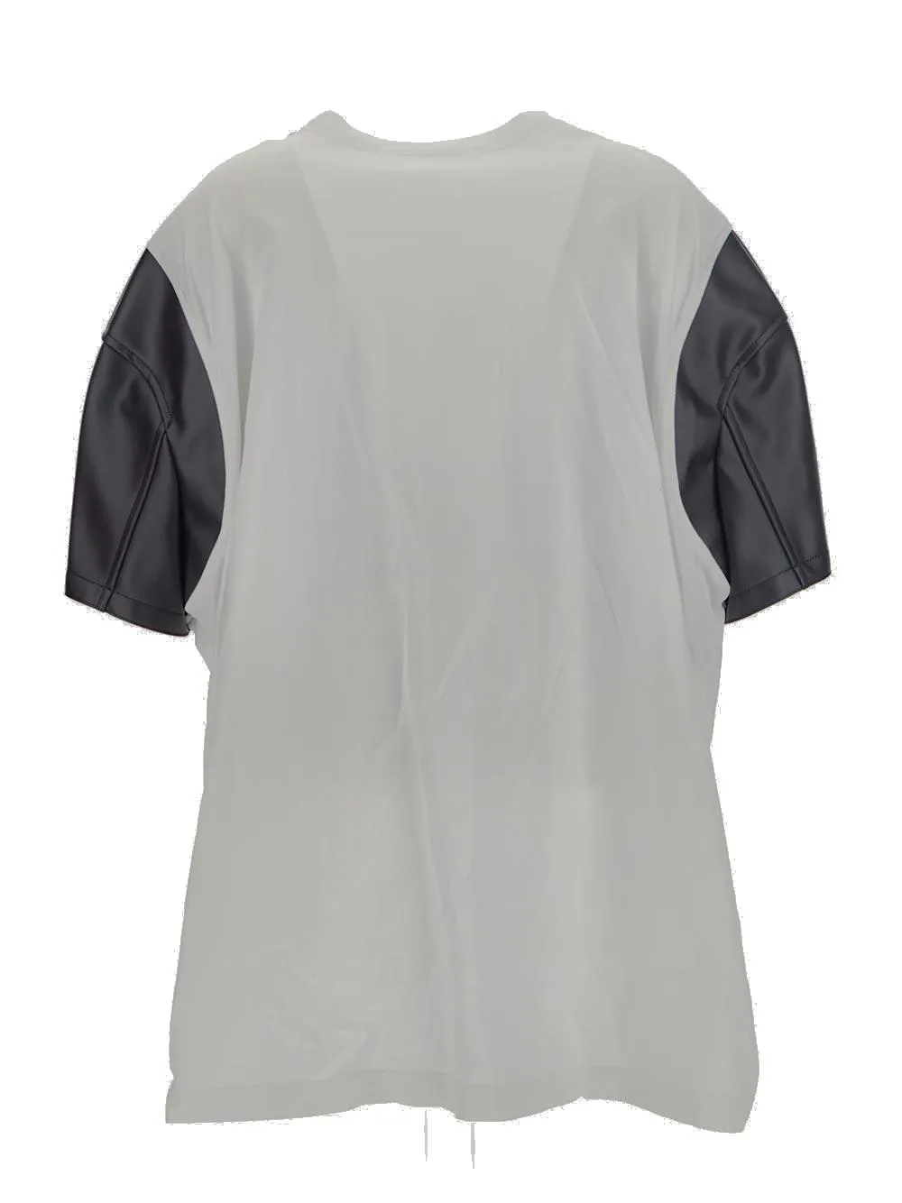 Junya Watanabe Graphic Print Contrasting Sleeves T-Shirt