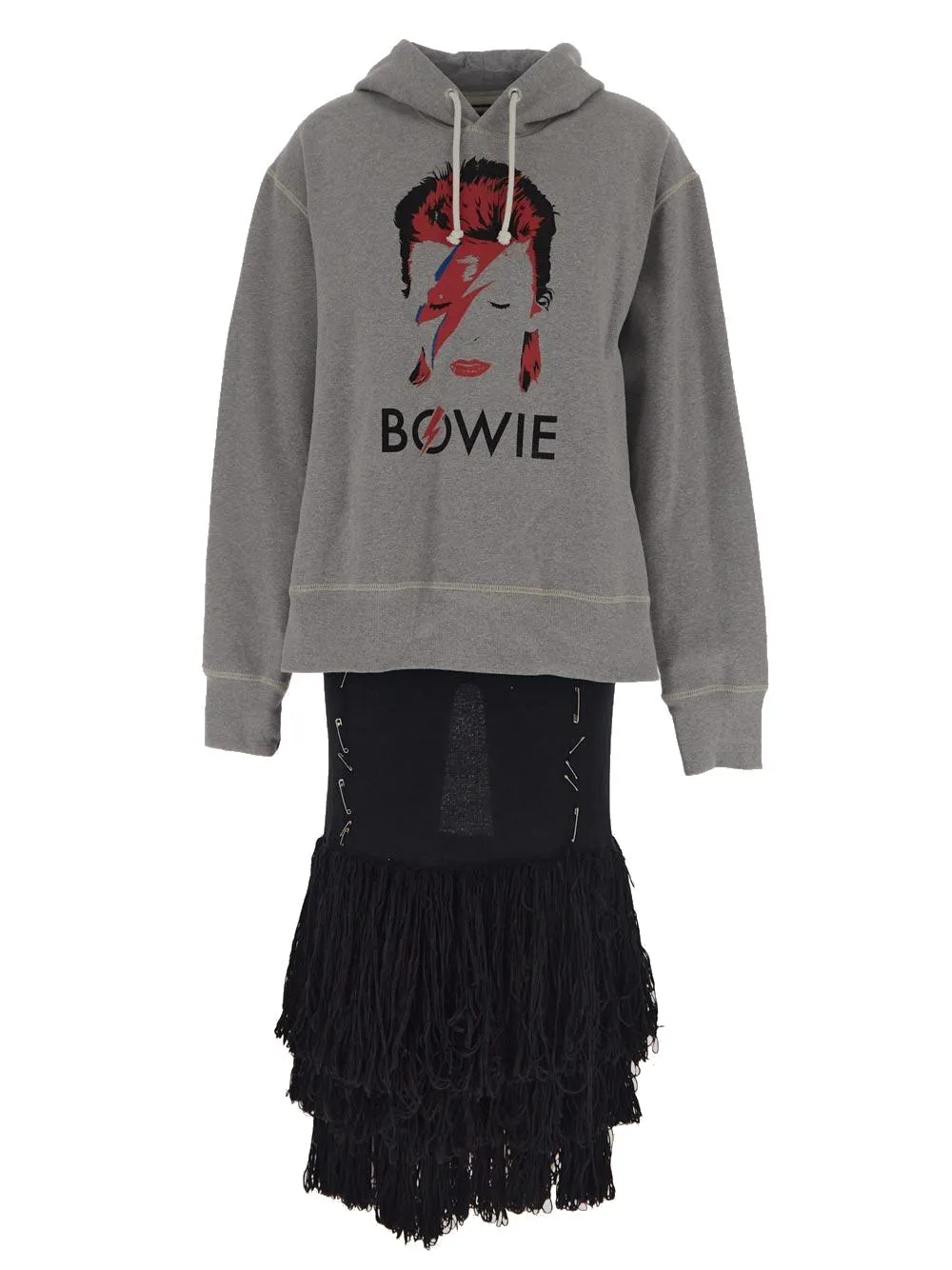Junya Watanabe Graphic Print Hoodie Dress