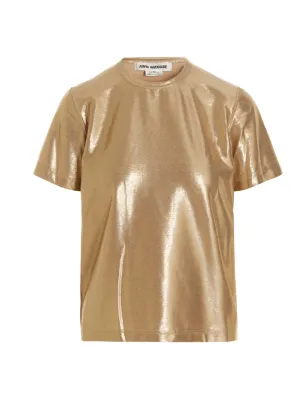 Junya Watanabe Metallic Effect Crewneck T-Shirt