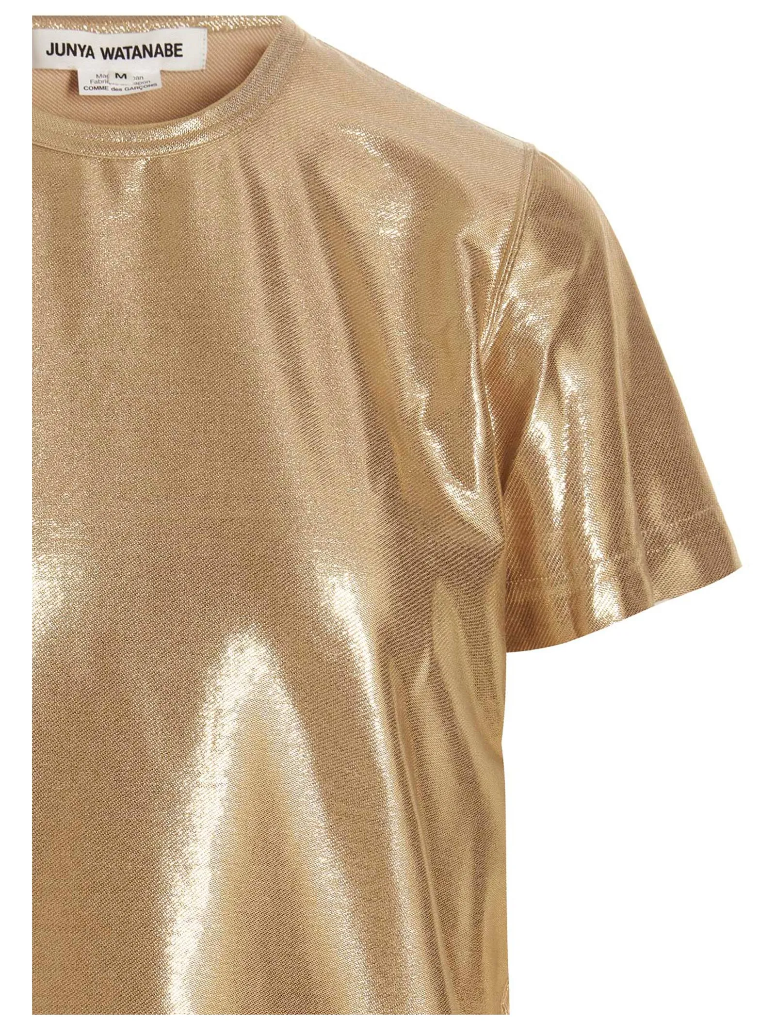 Junya Watanabe Metallic Effect Crewneck T-Shirt