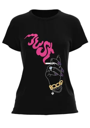 Just Cavalli Graphic Print Crewneck T-Shirt