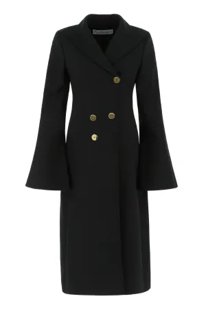 JW Anderson Bell Sleeve Double-Breasted Coat