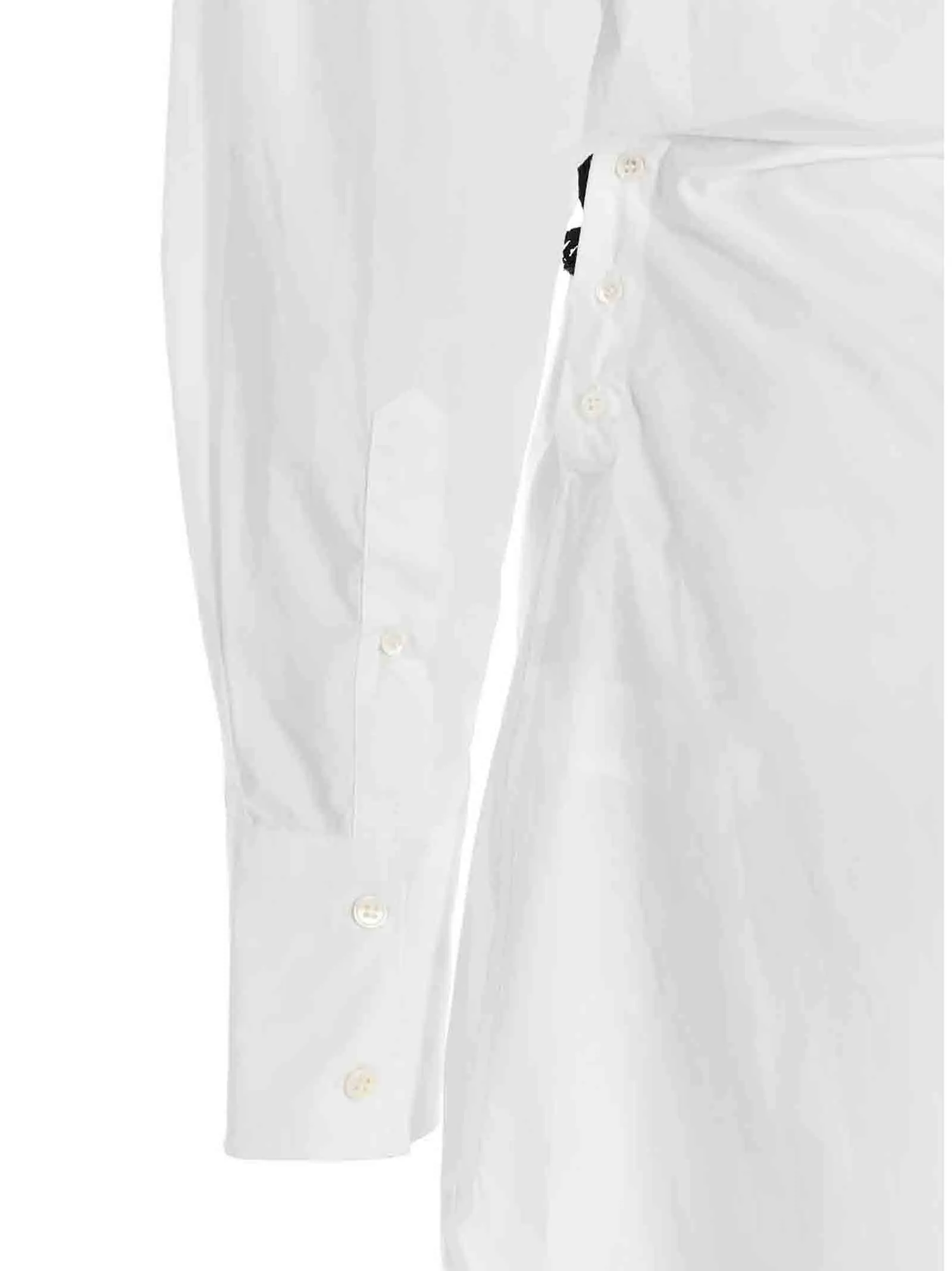 JW Anderson Lace Detailed Mini Shirt Dress