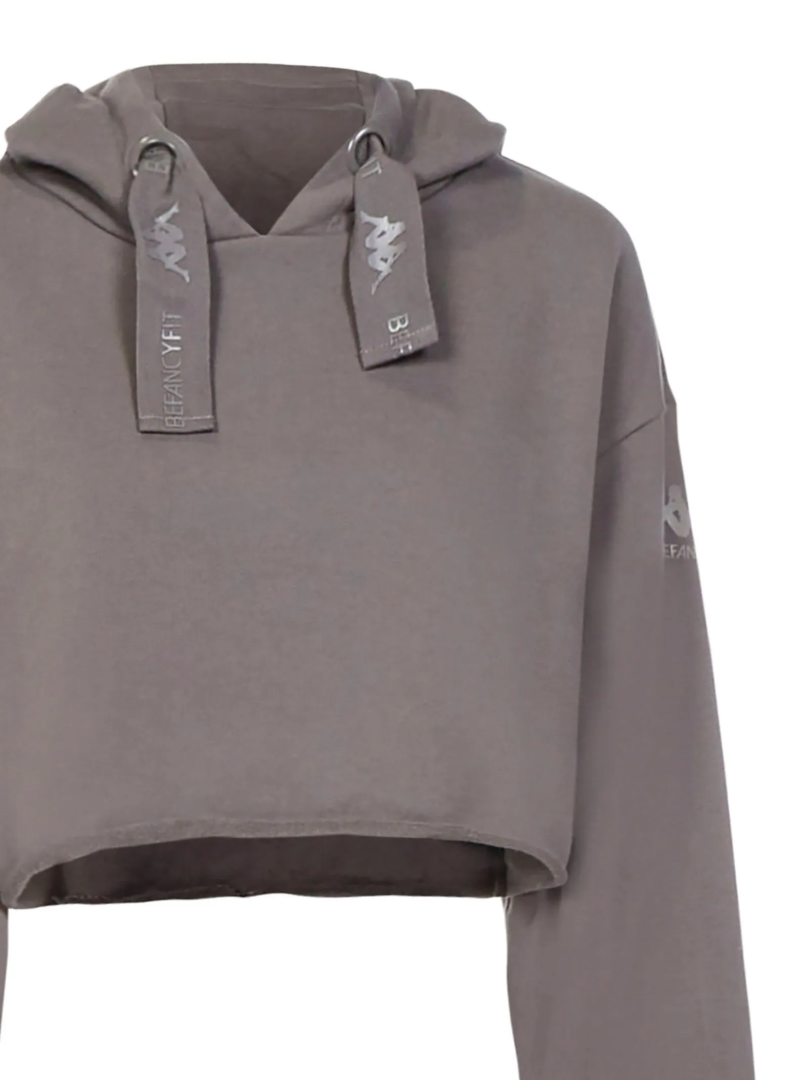 KAPPA X Befancyfit Drawstring Cropped Hoodie