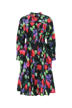 Kenzo Allover Floral Print Midi Dress
