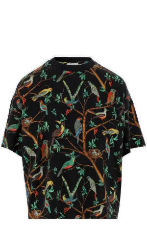 Kenzo Flock Of Birds Print Crewneck T-Shirt