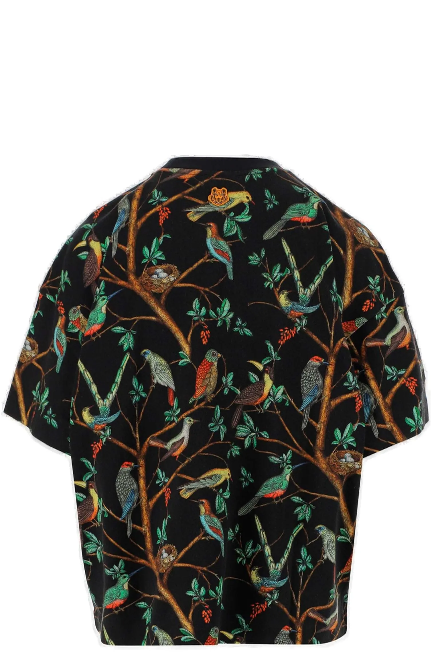Kenzo Flock Of Birds Print Crewneck T-Shirt