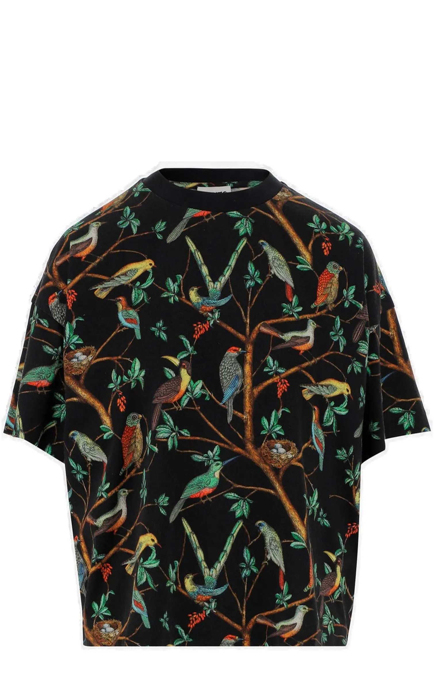 Kenzo Flock Of Birds Print Crewneck T-Shirt