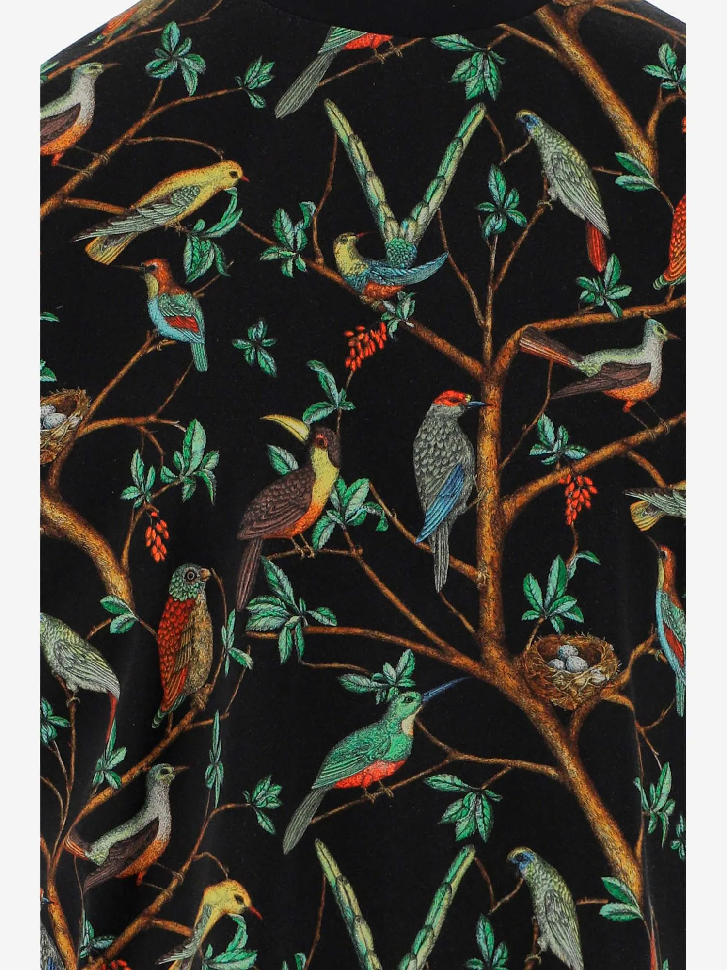 Kenzo Flock Of Birds Print Crewneck T-Shirt