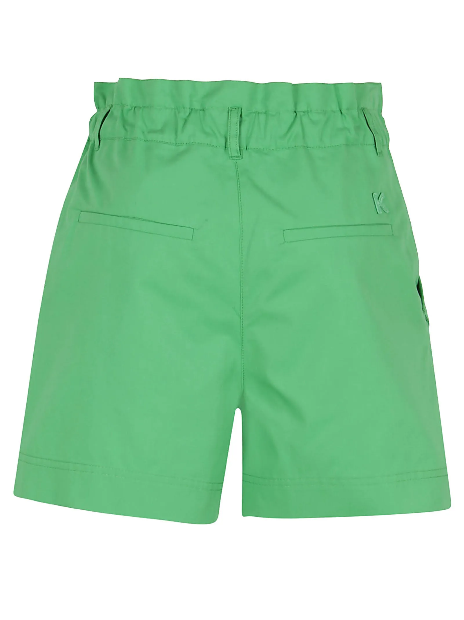 Kenzo High-Waisted Elastic Waist Shorts
