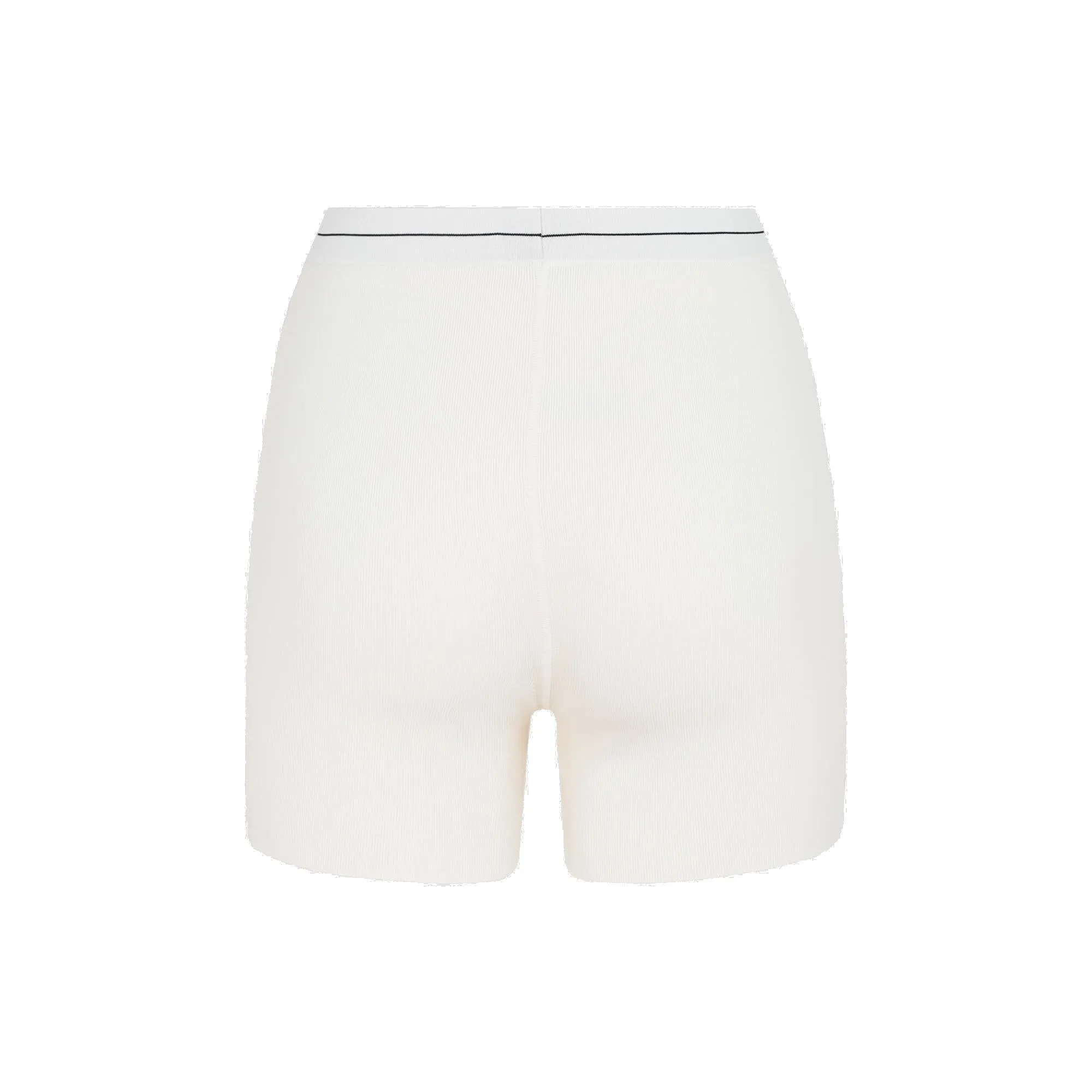 Khaite Script Logo Intarsia Bike Shorts