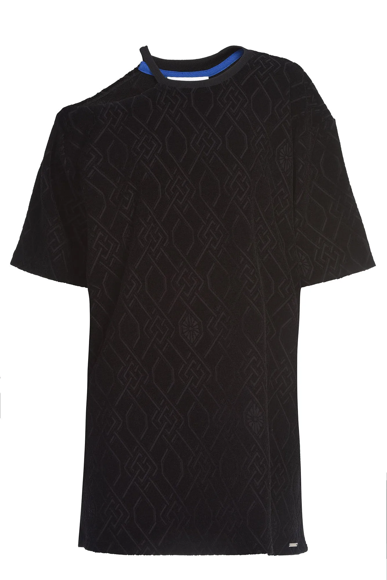 Koch Monogram Cut-Out Mini Dress