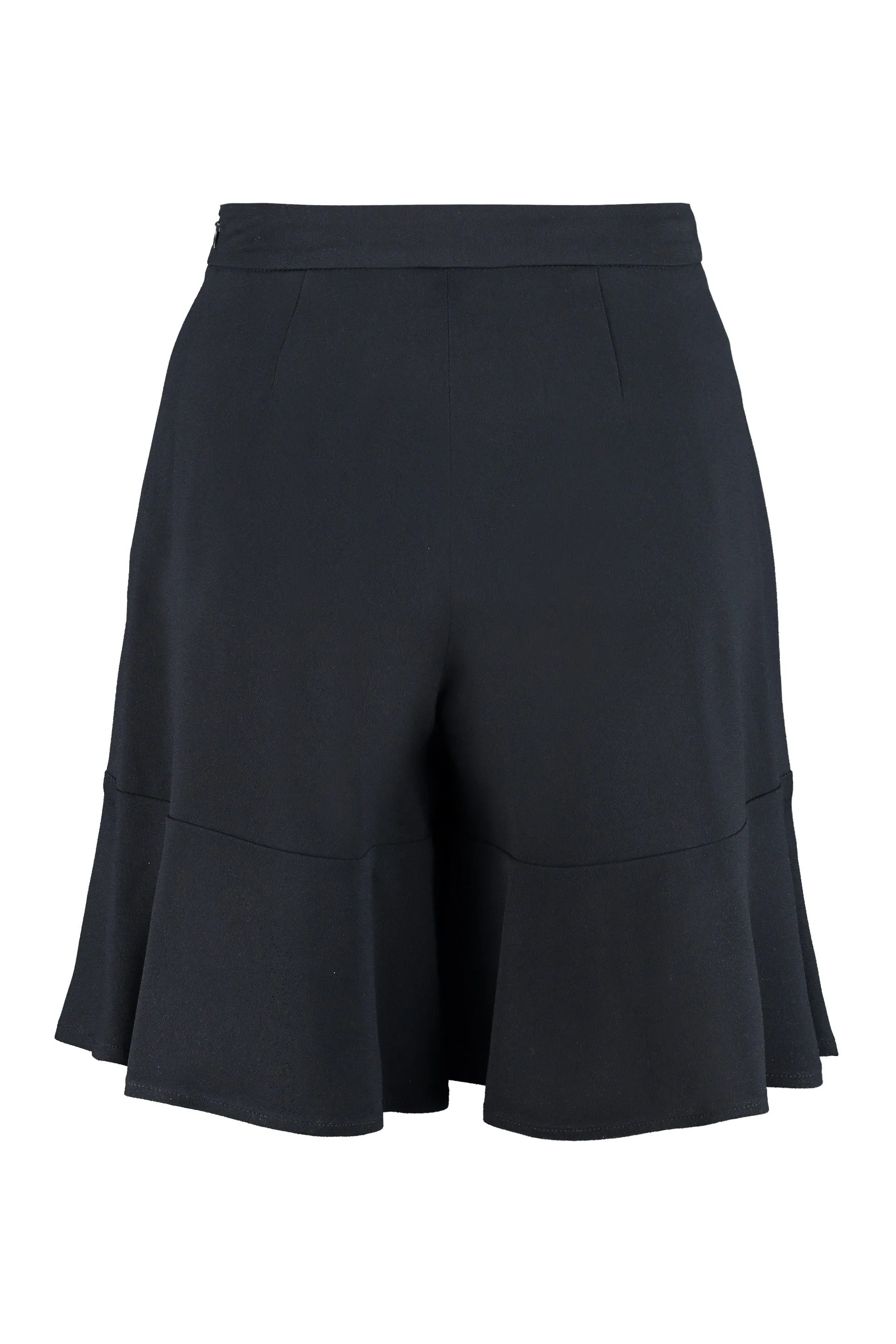L'Autre Chose High-Waisted Flared Shorts
