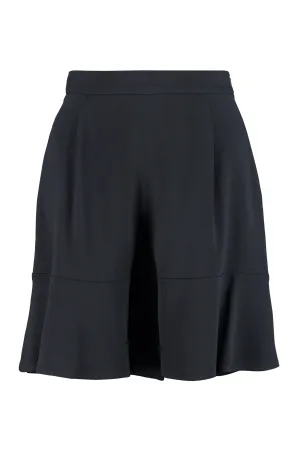 L'Autre Chose High-Waisted Flared Shorts