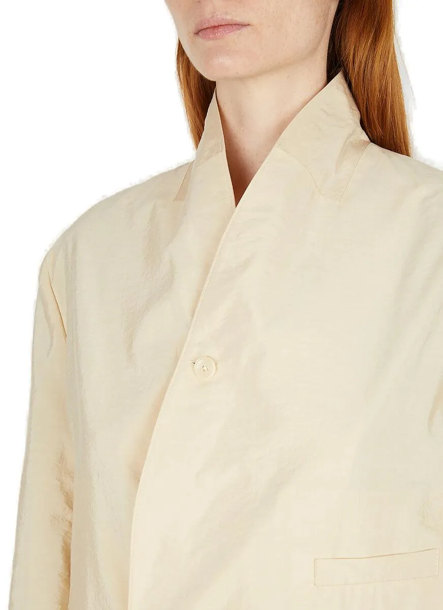 Lemaire Tie-Waist Doube-Breasted Jacket
