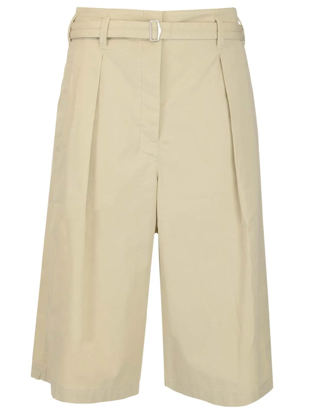 Lemaire Wide Leg Pleated Shorts