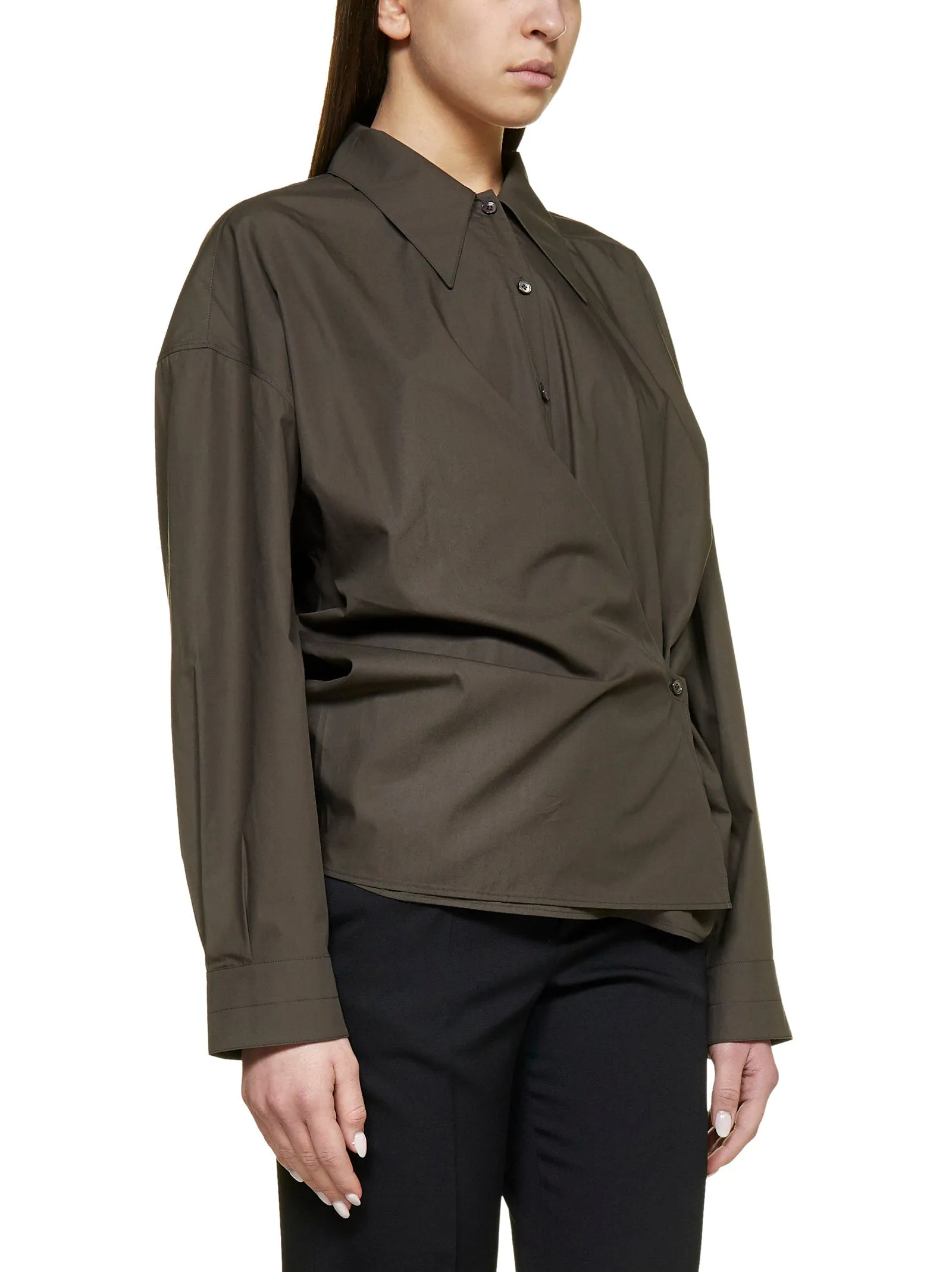 Lemaire Wrap Buttoned Shirt