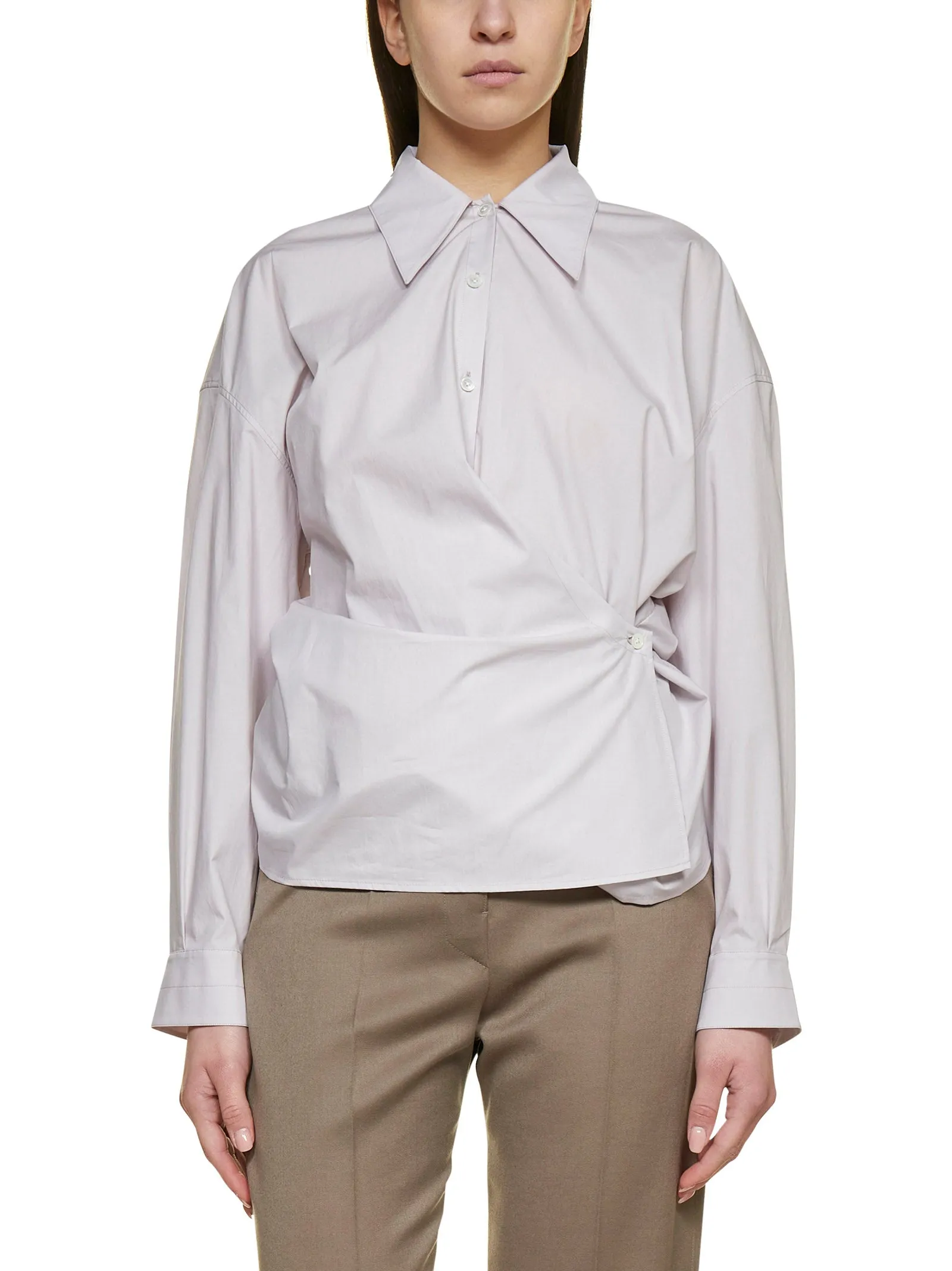 Lemaire Wrap Buttoned Shirt