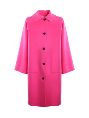 Loewe Raglan Sleeved Buttoned Coat