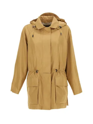 Loro Piana Drawstring Long-Sleeved Coat