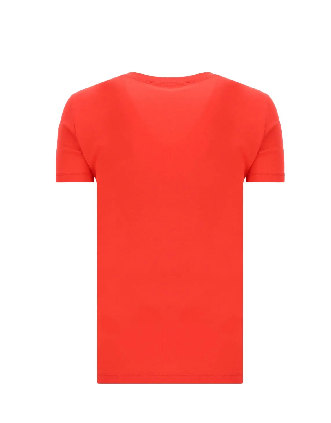 Love Moschino Glitter Logo Printed Crewneck T-Shirt