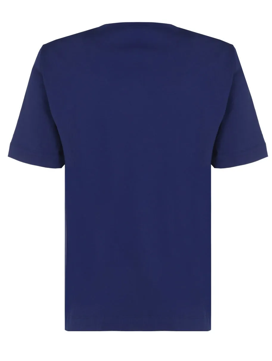 Love Moschino Logo Printed Crewneck T-Shirt