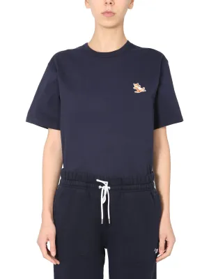 Maison Kitsun Chillax Fox Patch T-Shirt