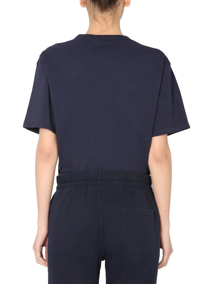 Maison Kitsun Chillax Fox Patch T-Shirt