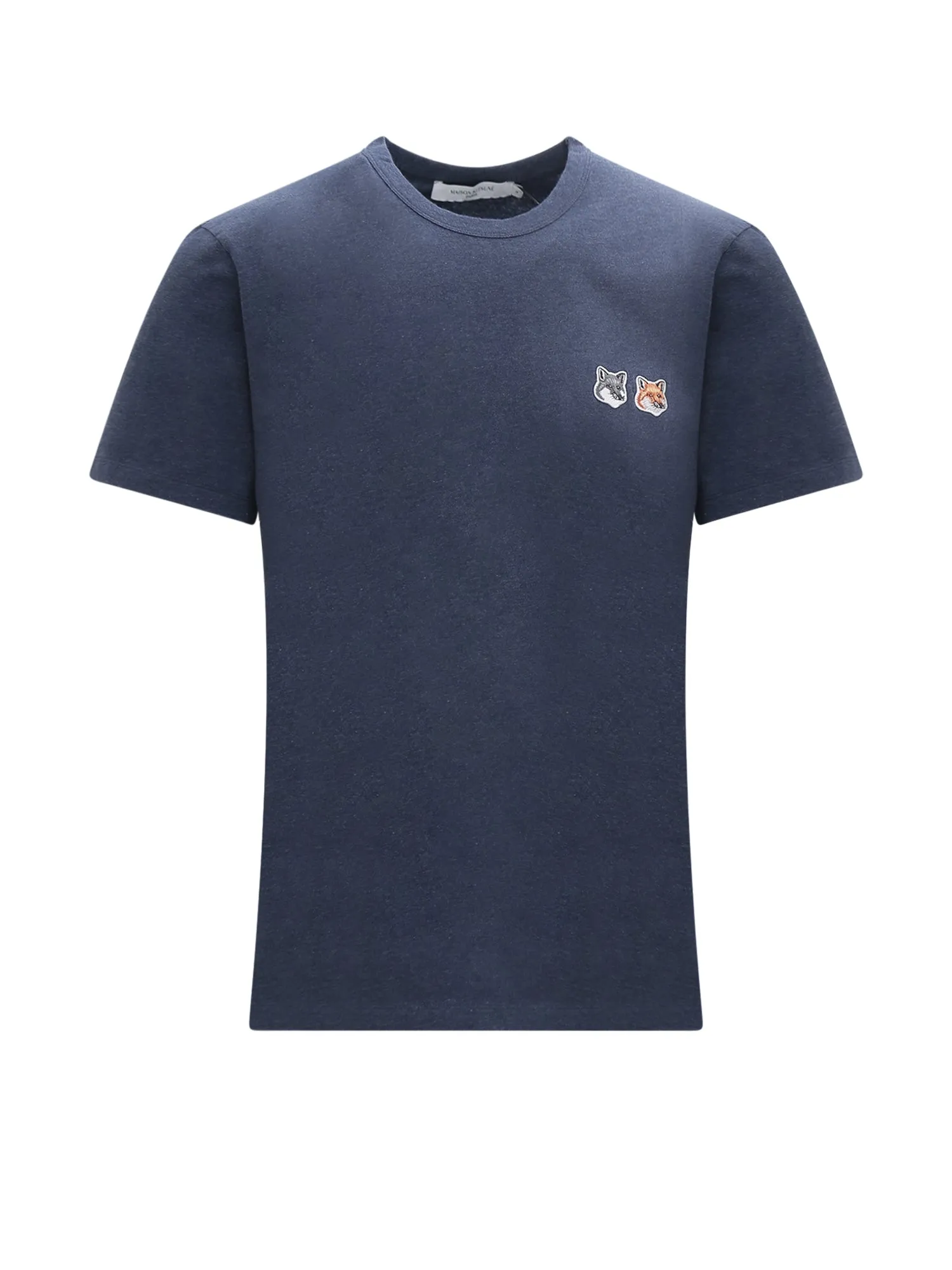 Maison Kitsun Double Fox Head Patch Classic T-Shirt