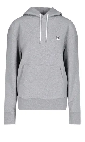 Maison Kitsun Fox Head Patch Hoodie