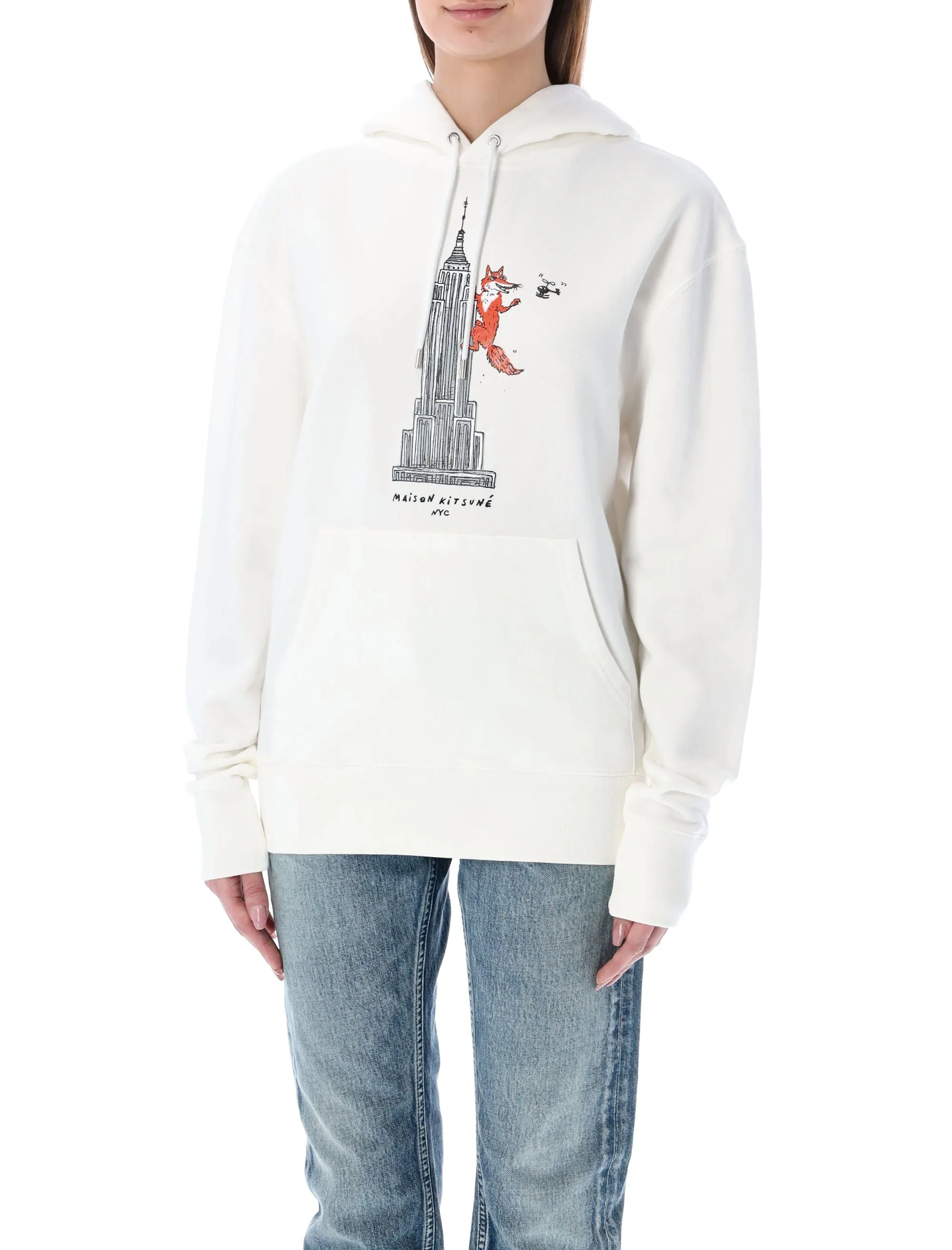 Maison Kitsun Oly Empire Fox Classic Hoodie